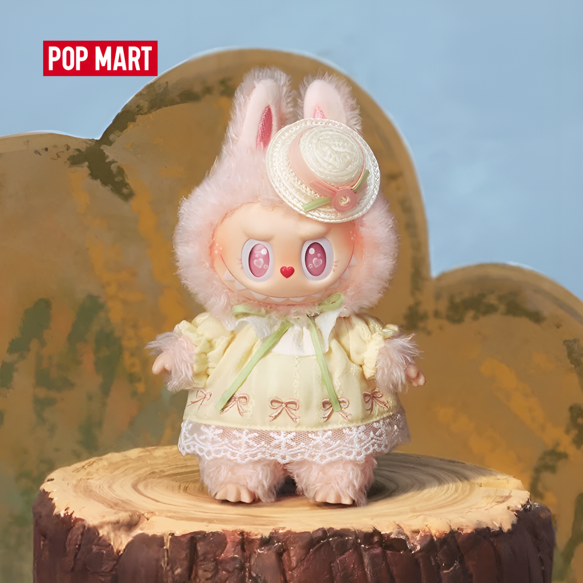 THE MONSTERS Finding Labubu Series Mokoko Vinyl Plush Pendant