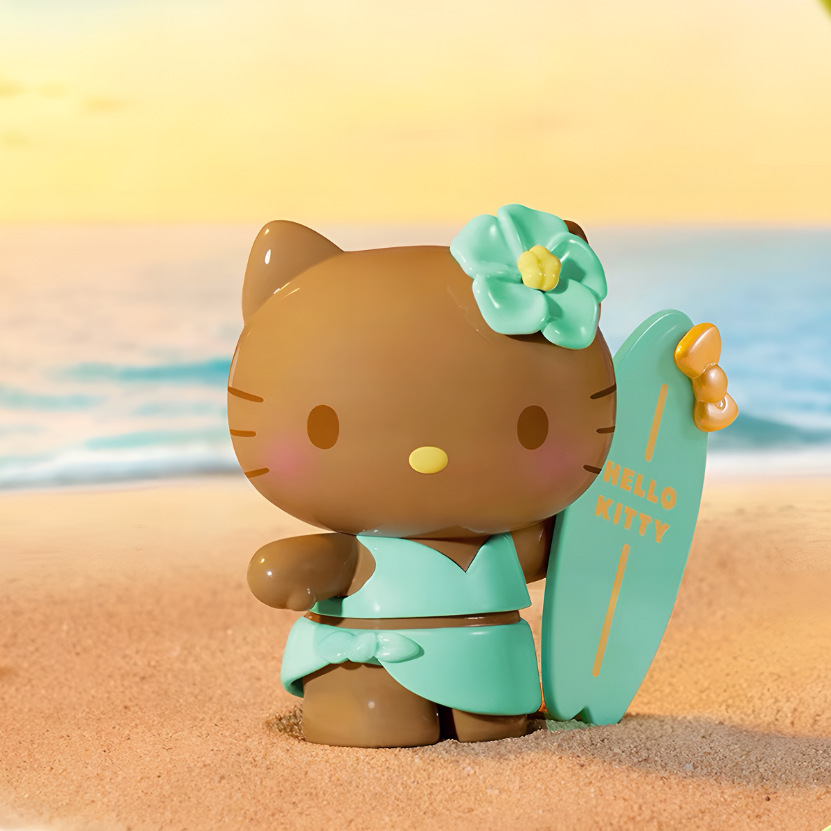 Hello Kitty Summer Beach Series Figures Blind Box
