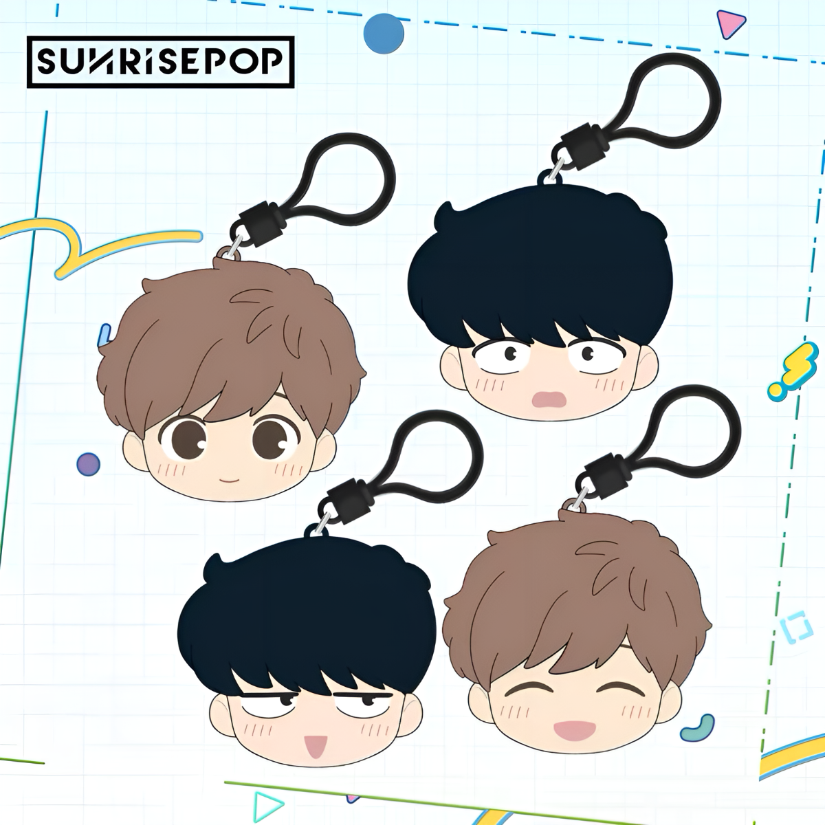 Go for It, Nakamura! Series Squishy Charm Blind Box