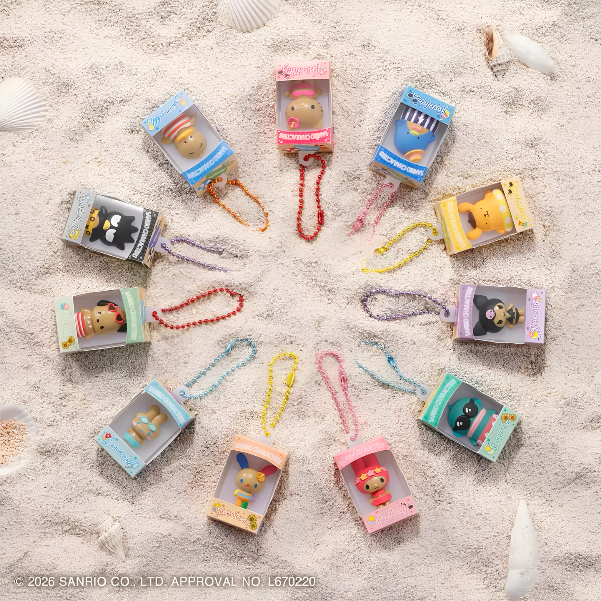 Sanrio Characters Toy Pendant Blind Box