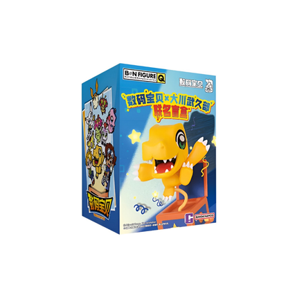 BN Figure Q - Digimon Adventure x Bukubu Okawa Series Figures Blind Box