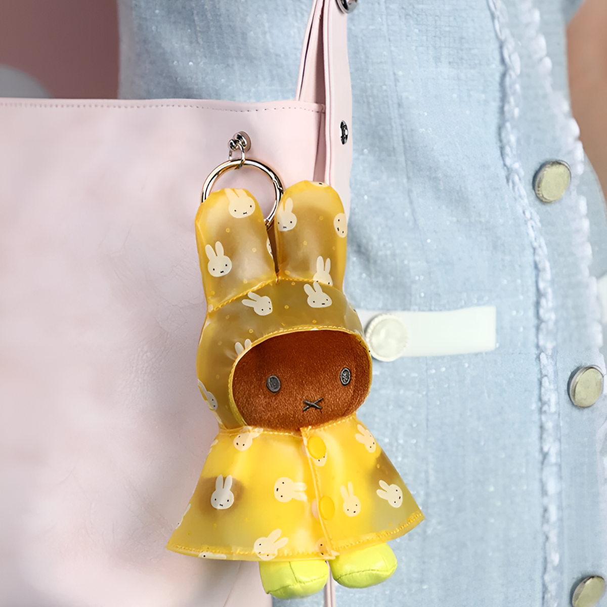 Miffy Raincoat Series Plush Pendants Blind Box