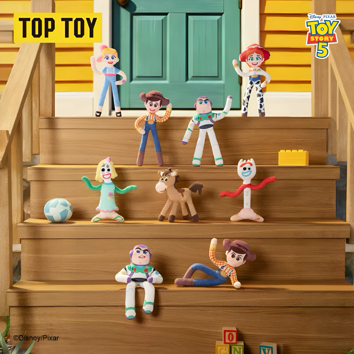 Disney Toy Story 5 Twist Fun Series Plush Charm Surprise Bag