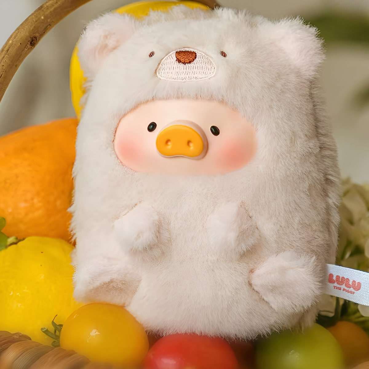Lulu the Piggy Animal Party 2 Stick Together Series Vinyl Plush Pendant Blind Box