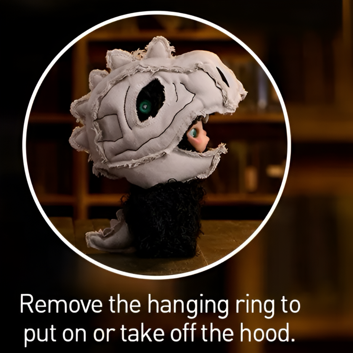 Hirono After Dark Series Plush Doll Pendant