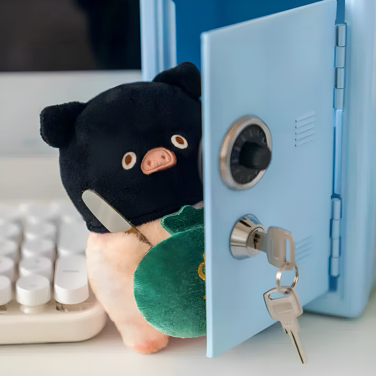 Lulu the Piggy My Workplace Partners Series Plush Figures Blind Box