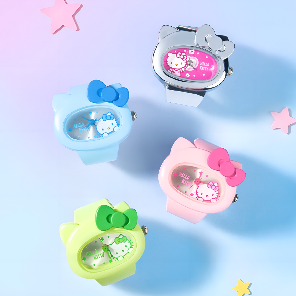 Hello Kitty Rainbow Dream Journey Series Ring Watch Blind Box