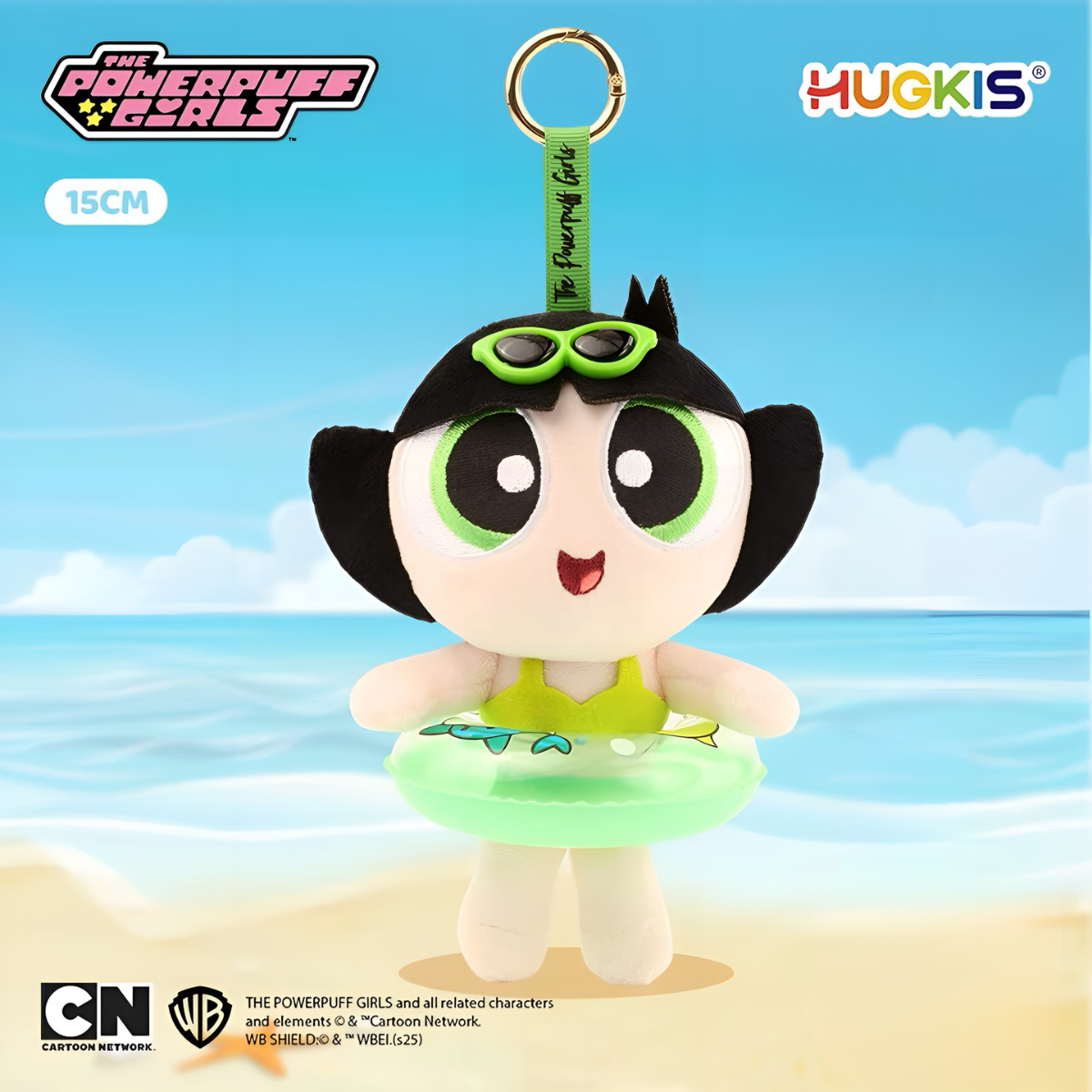 The Powerpuff Girls Summer Party Series Plush Pendant