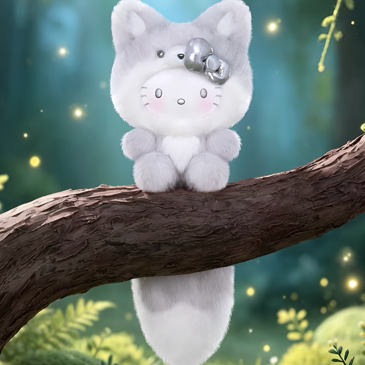 Hello Kitty Healing Forest Series Plush Pendant Blind Box