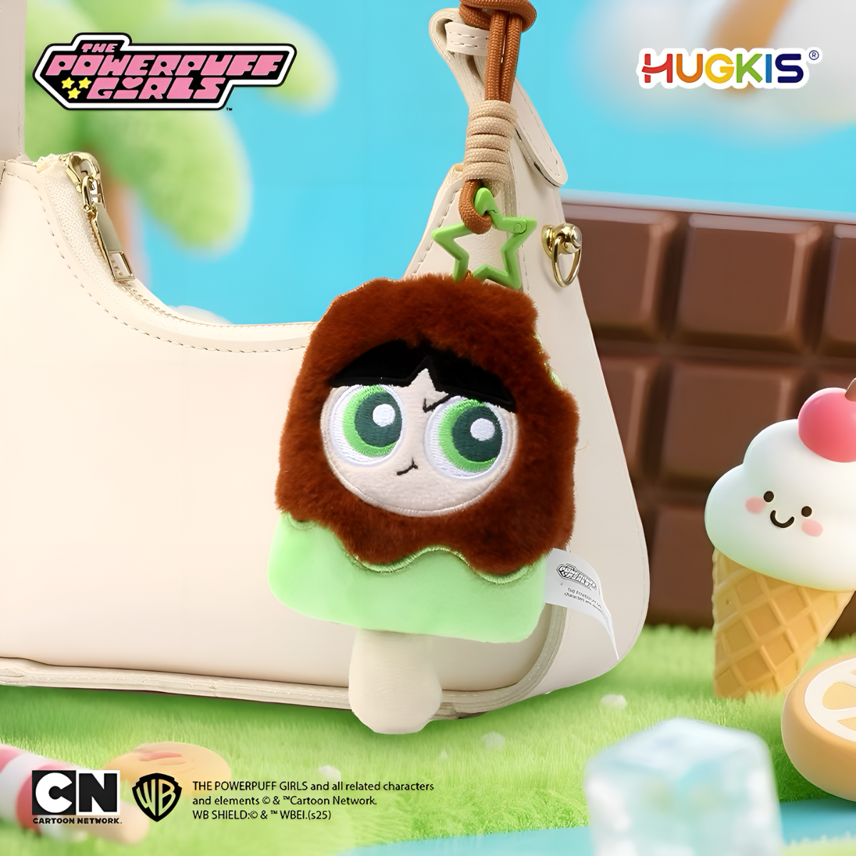 The Powerpuff Girls Ice Pop Series Plush Pendant