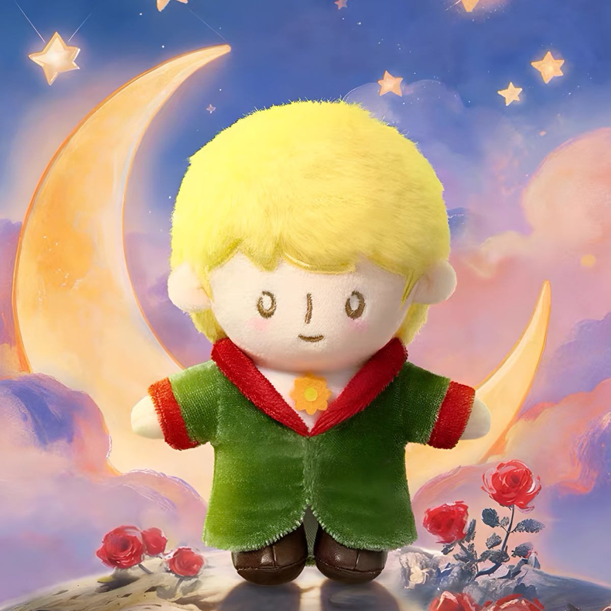 The Little Prince (Le Petit Prince) Interstellar Journey Series Plush Keychain Blind Box