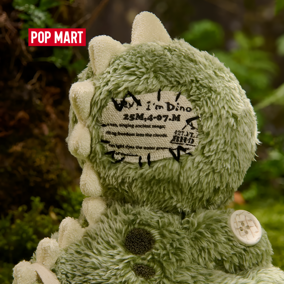 Hirono Dino Plush Doll Pendant