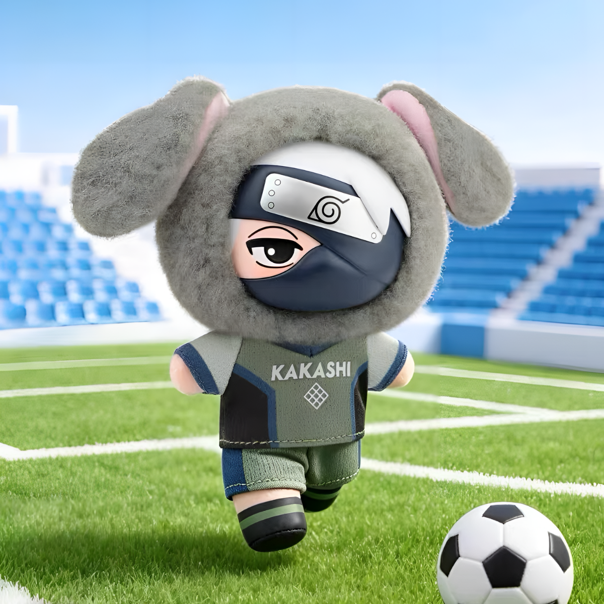 Naruto Shippuden Football Showdown Plush Keychain Blind Box