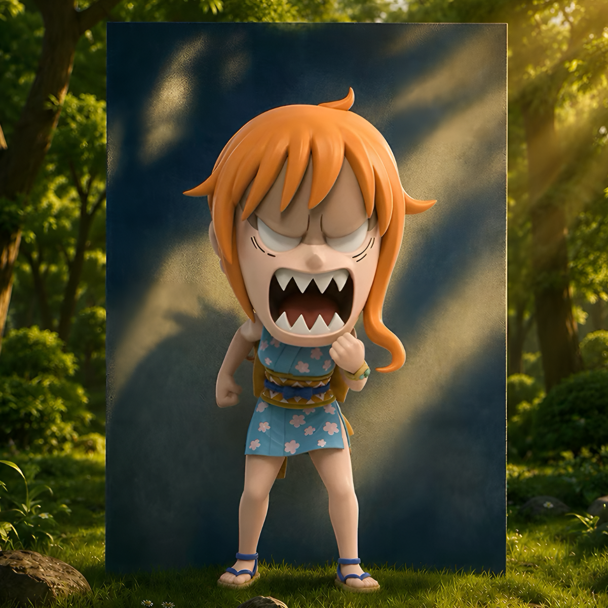 ONE PIECE - Whackoos Silly Face Series Figures Blind Box