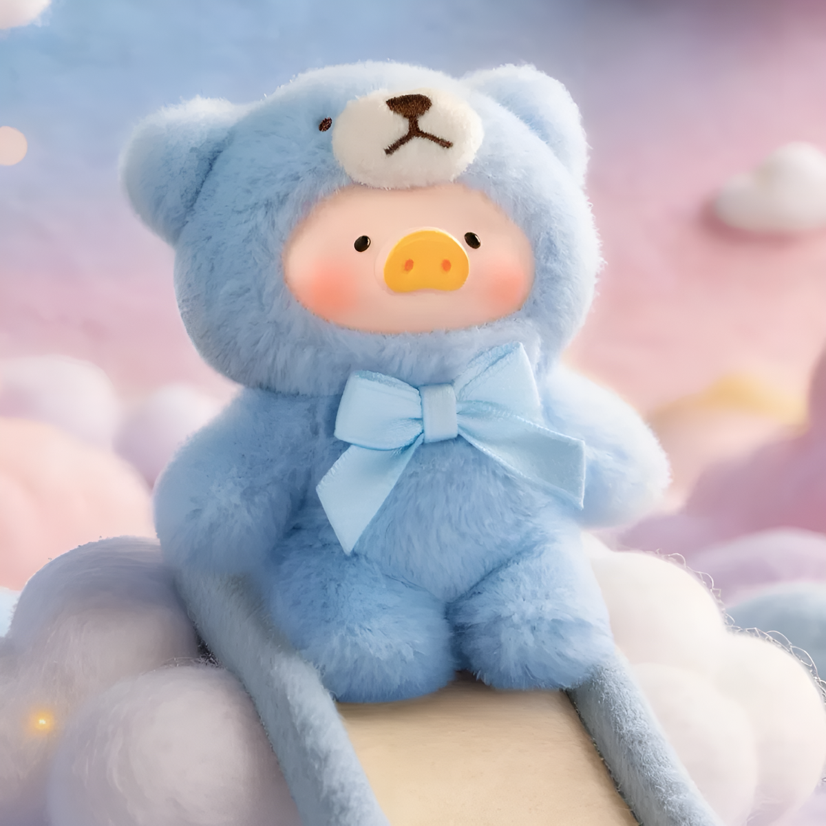 TOYZERO+ LuLu the Piggy Teddy Mini's Whispers of Nature Series Plush Pendant Blind Box