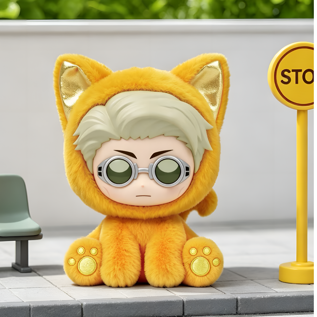 [AU STOCK] Jujutsu Kaisen Sitting Cat Party Series Plush Charm Blind Box