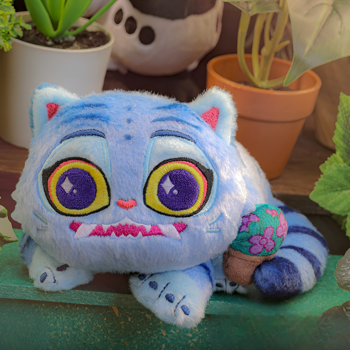 Kpop Demon Hunters Derpy Cosbi Plush Keychain Collection