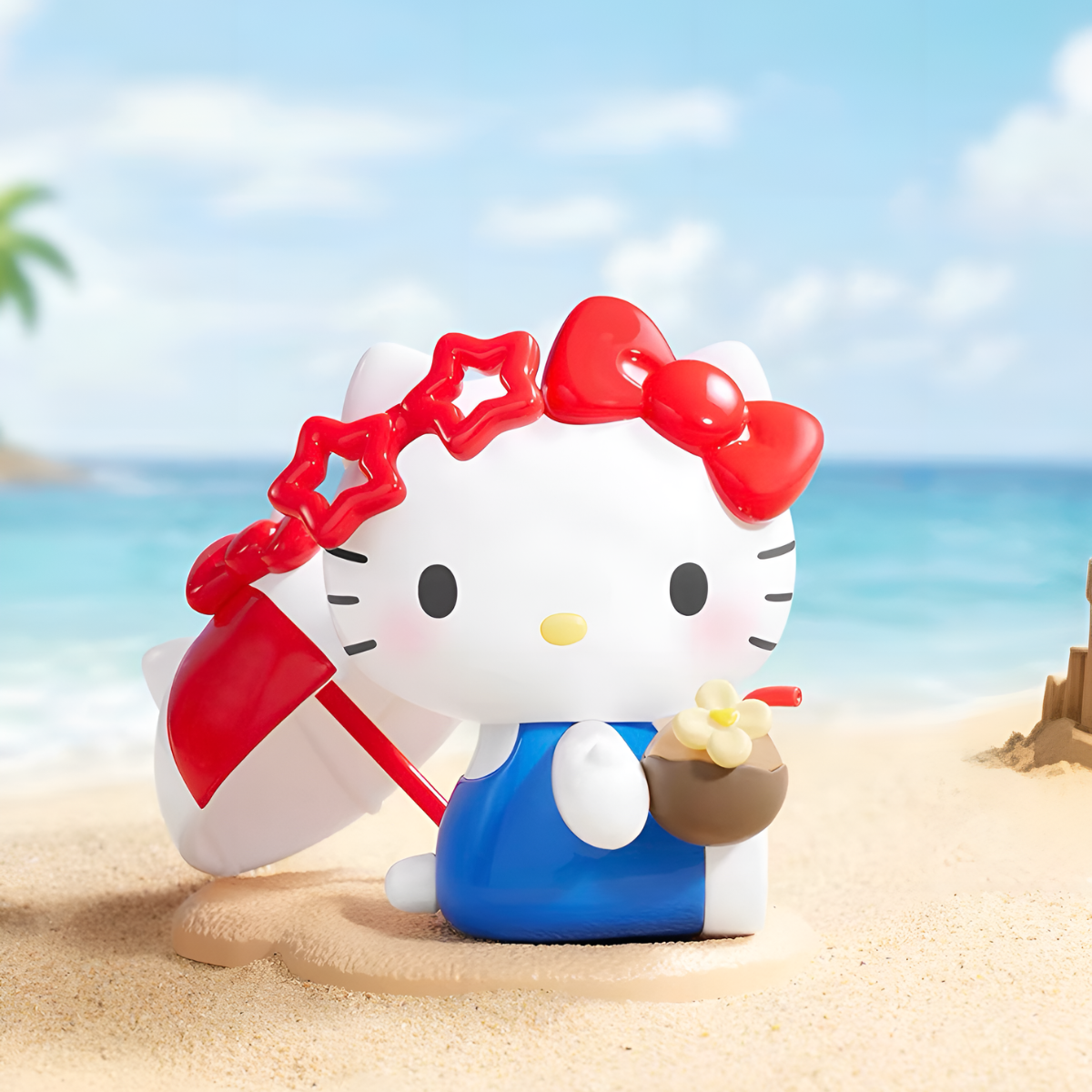 Hello Kitty Summer Beach Series Figures Blind Box