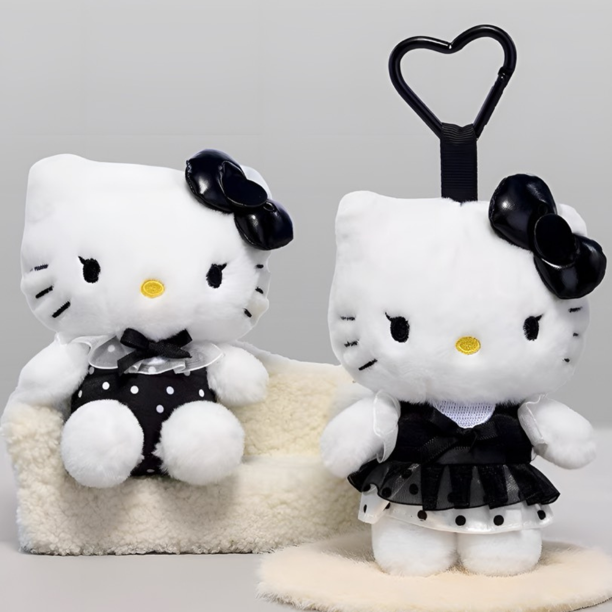 Hello Kitty Polka Dots Series Plush Pendant