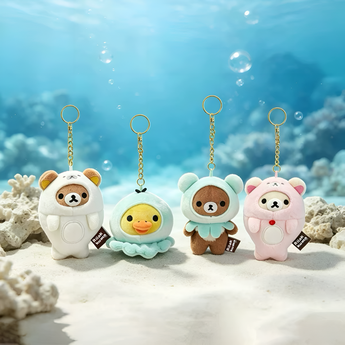 Rilakkuma Ocean Series Plush Pendant Blind Box