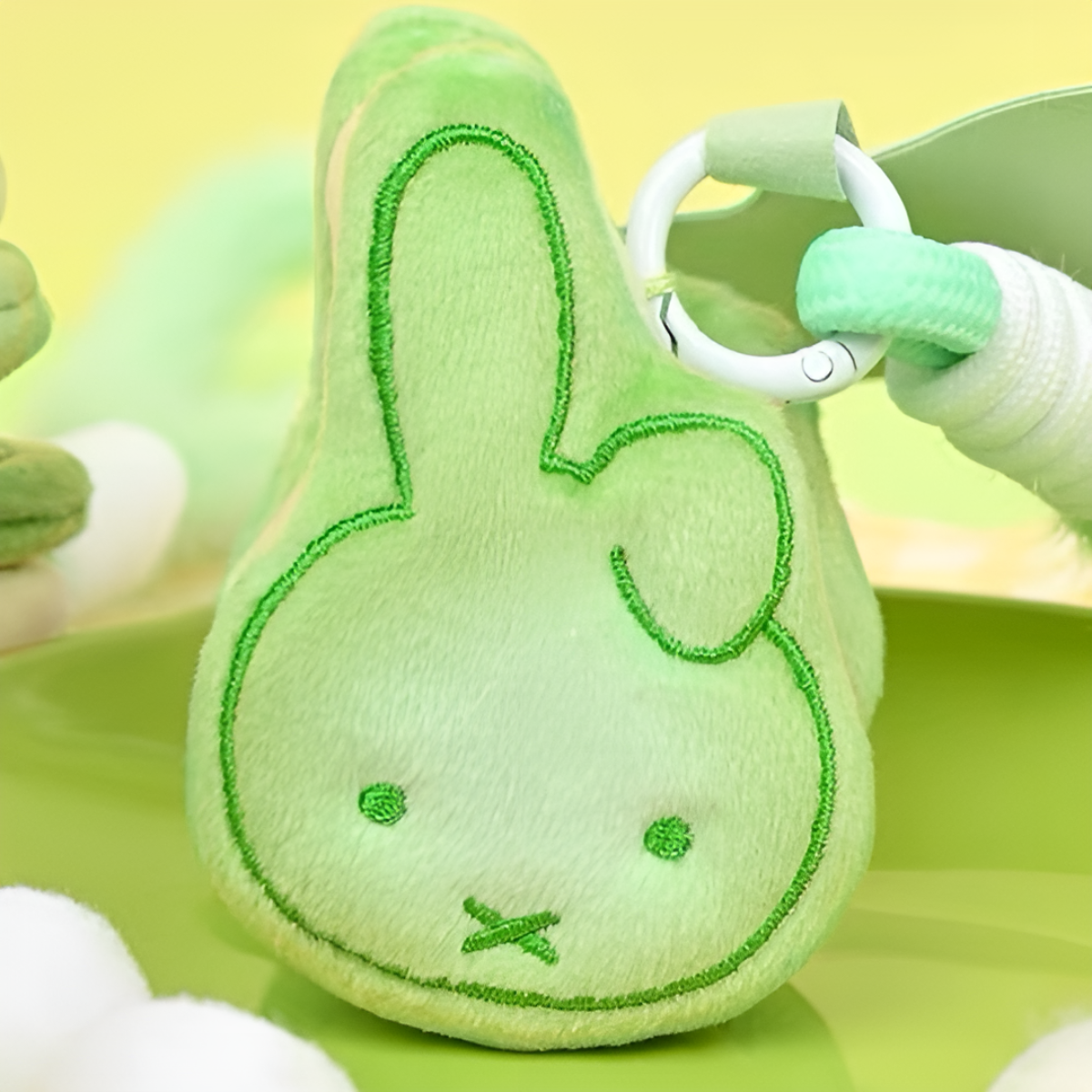 Miffy Cookie Sandwich Plush Pendant Size: Height about 5.5-6.5cm