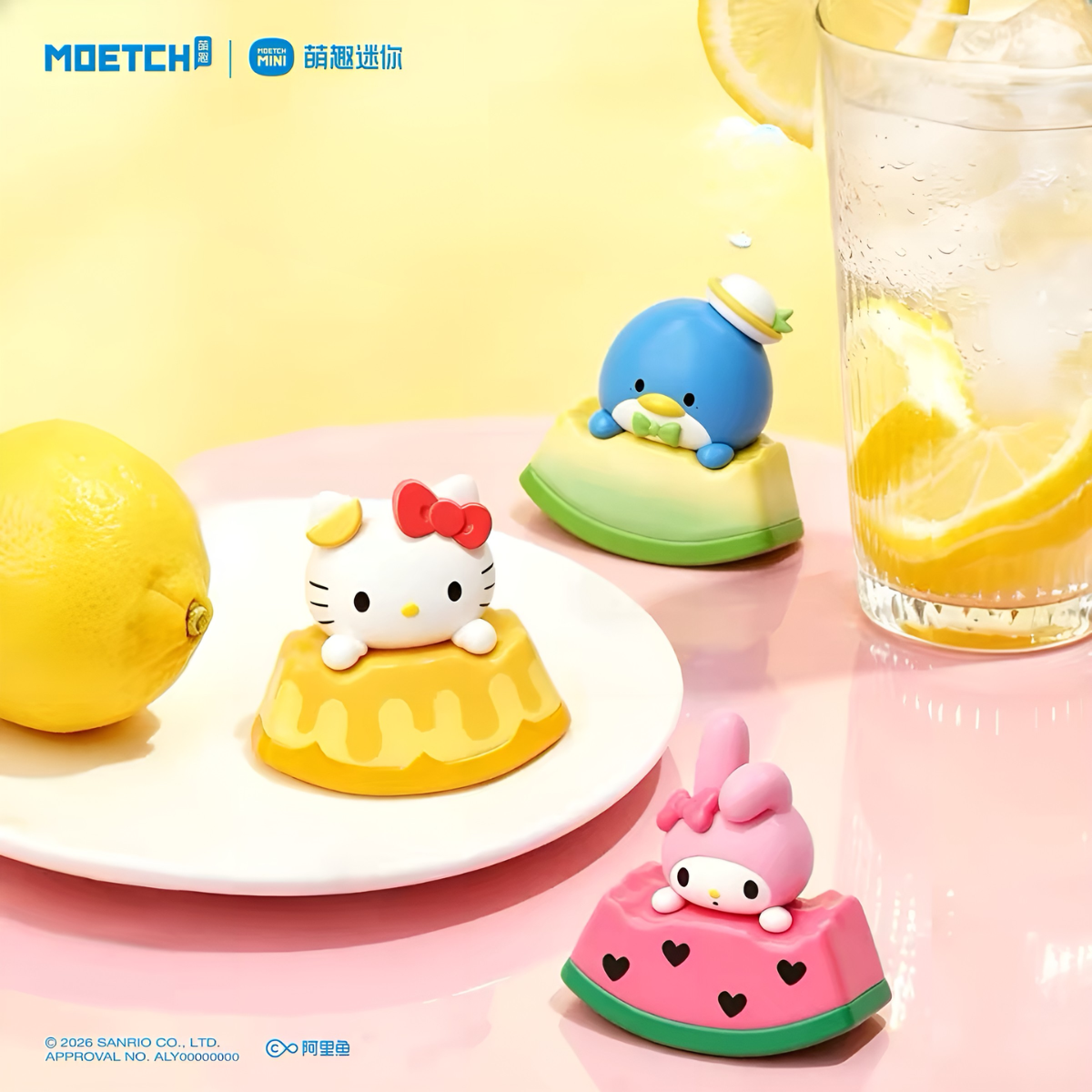 Sanrio Characters Sweet Fruits Series Figures Blind Box