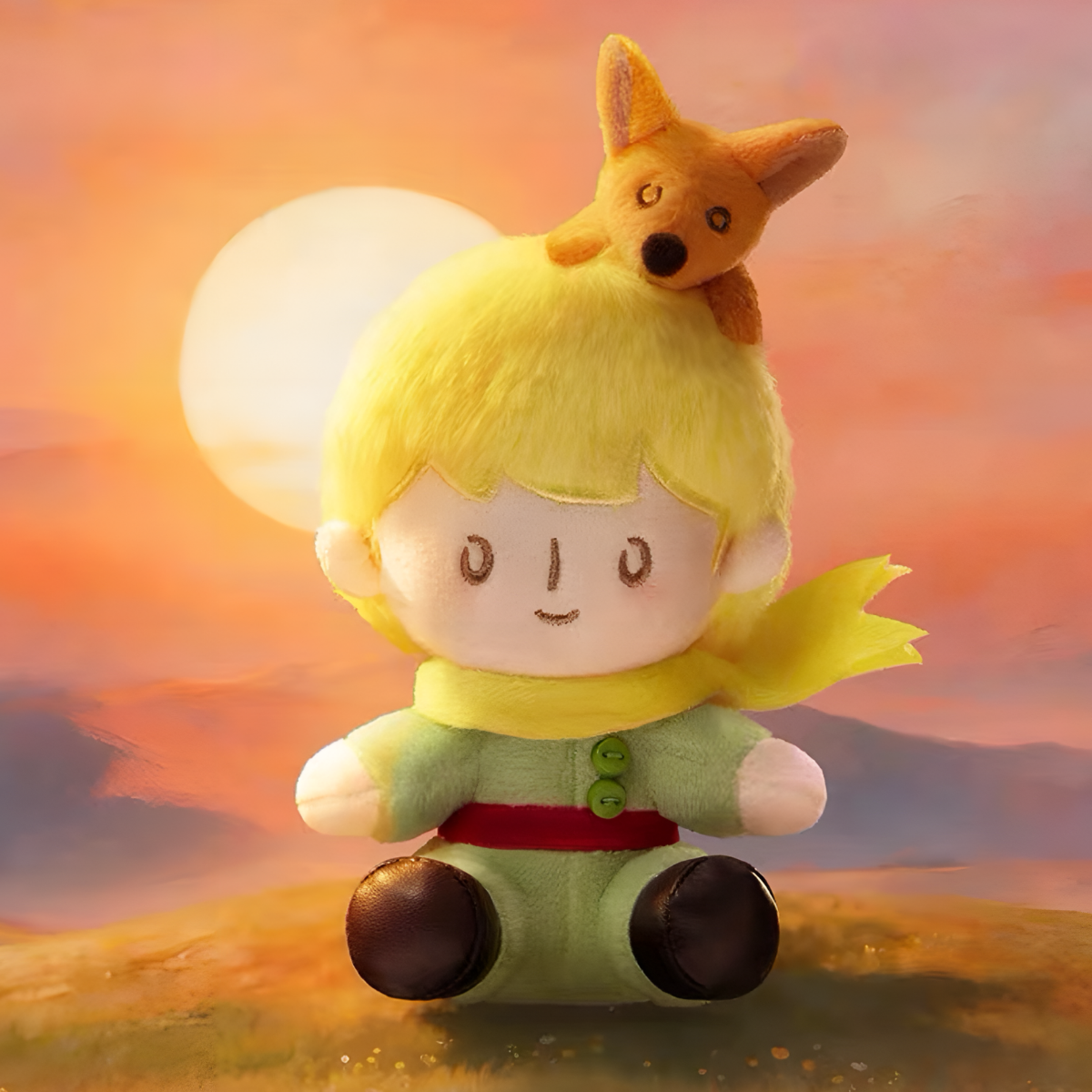 The Little Prince (Le Petit Prince) Interstellar Journey Series Plush Keychain Blind Box