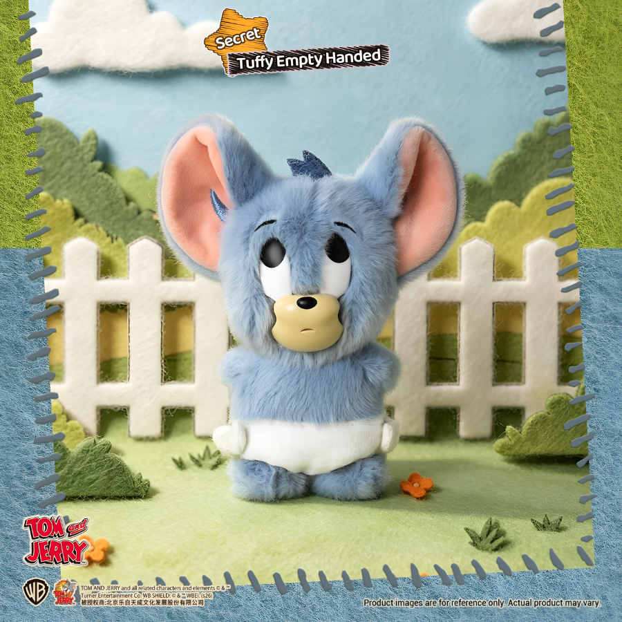 Tom and Jerry Quirky Series Vinyl Plush Pendant