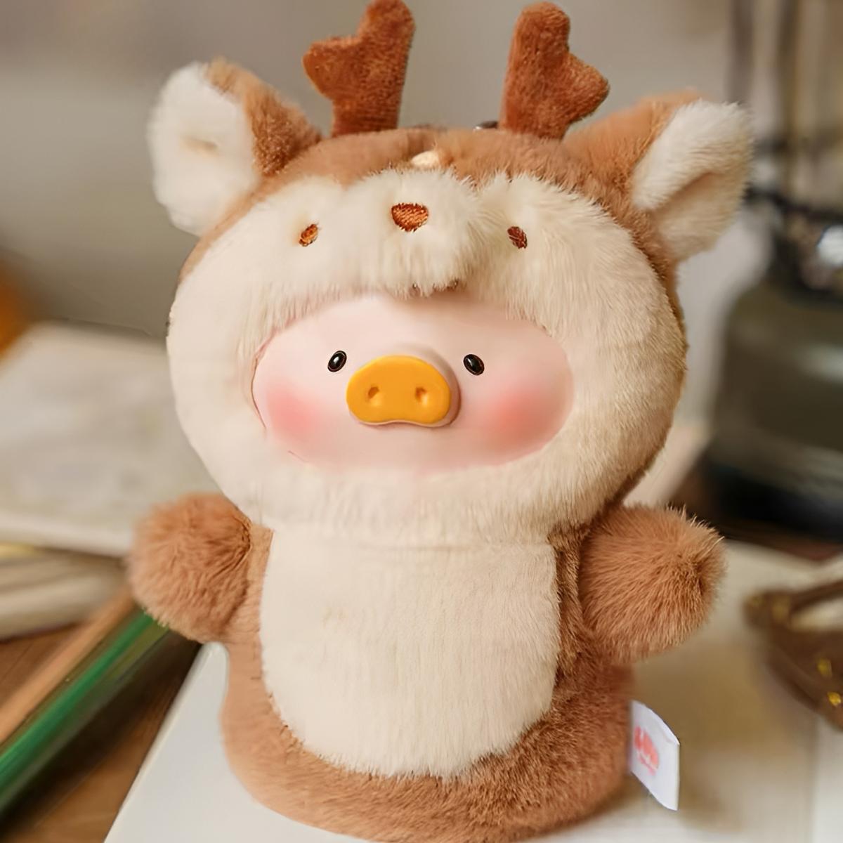 Lulu the Piggy Animal Party 2 Stick Together Series Vinyl Plush Pendant Blind Box