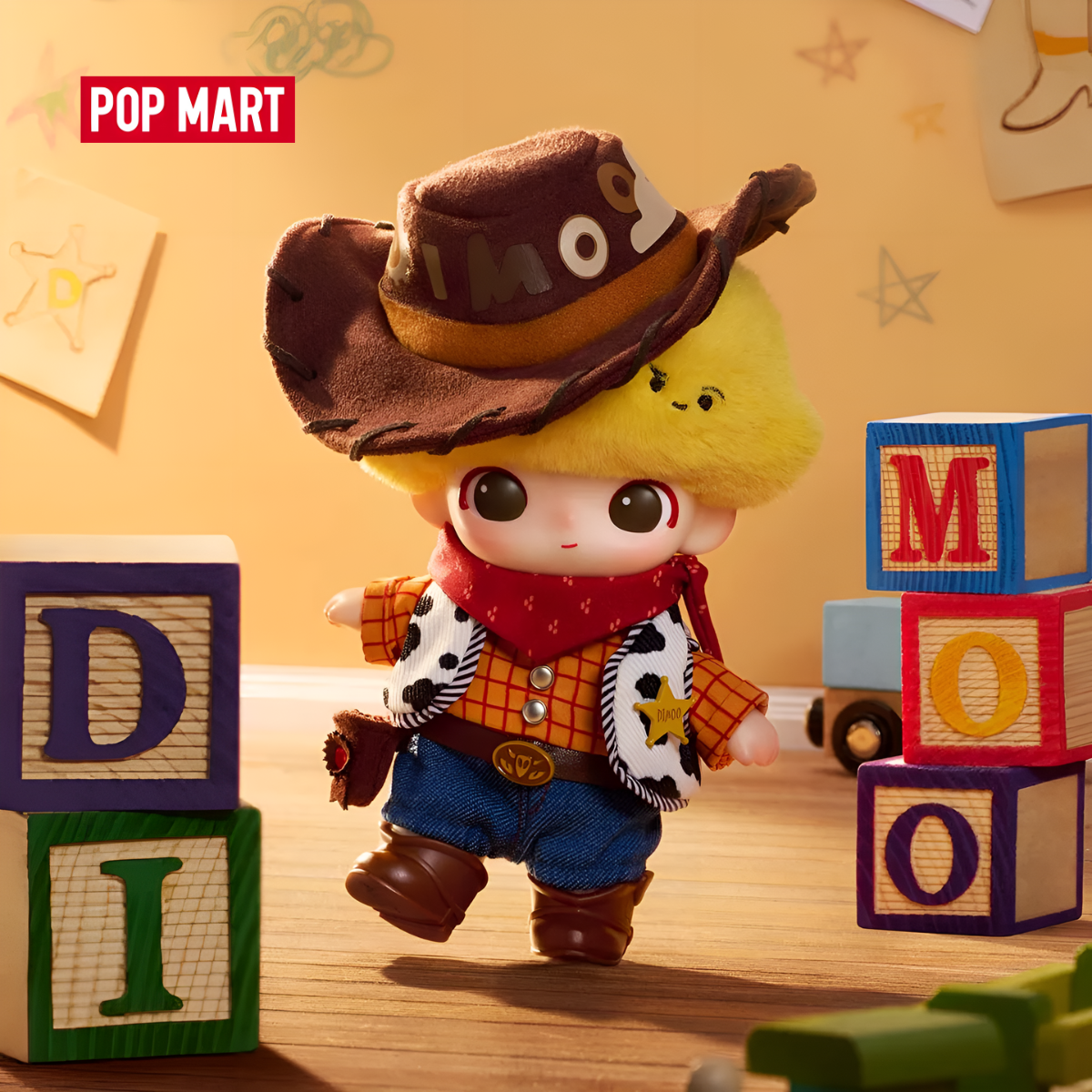 DIMOO WORLD × PIXAR Series - Vinyl Plush Pendant Blind Box