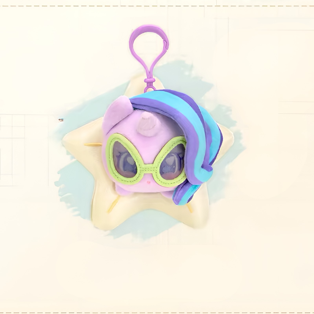 My Little Pony Weather Tales Series Swim Rings Edition Plush Keychain Blind Box