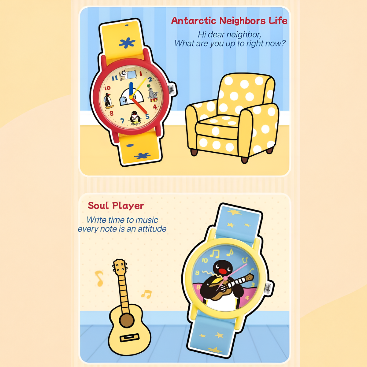 Pingu A Perfectly Ordinary Day Series Watch Blind Box