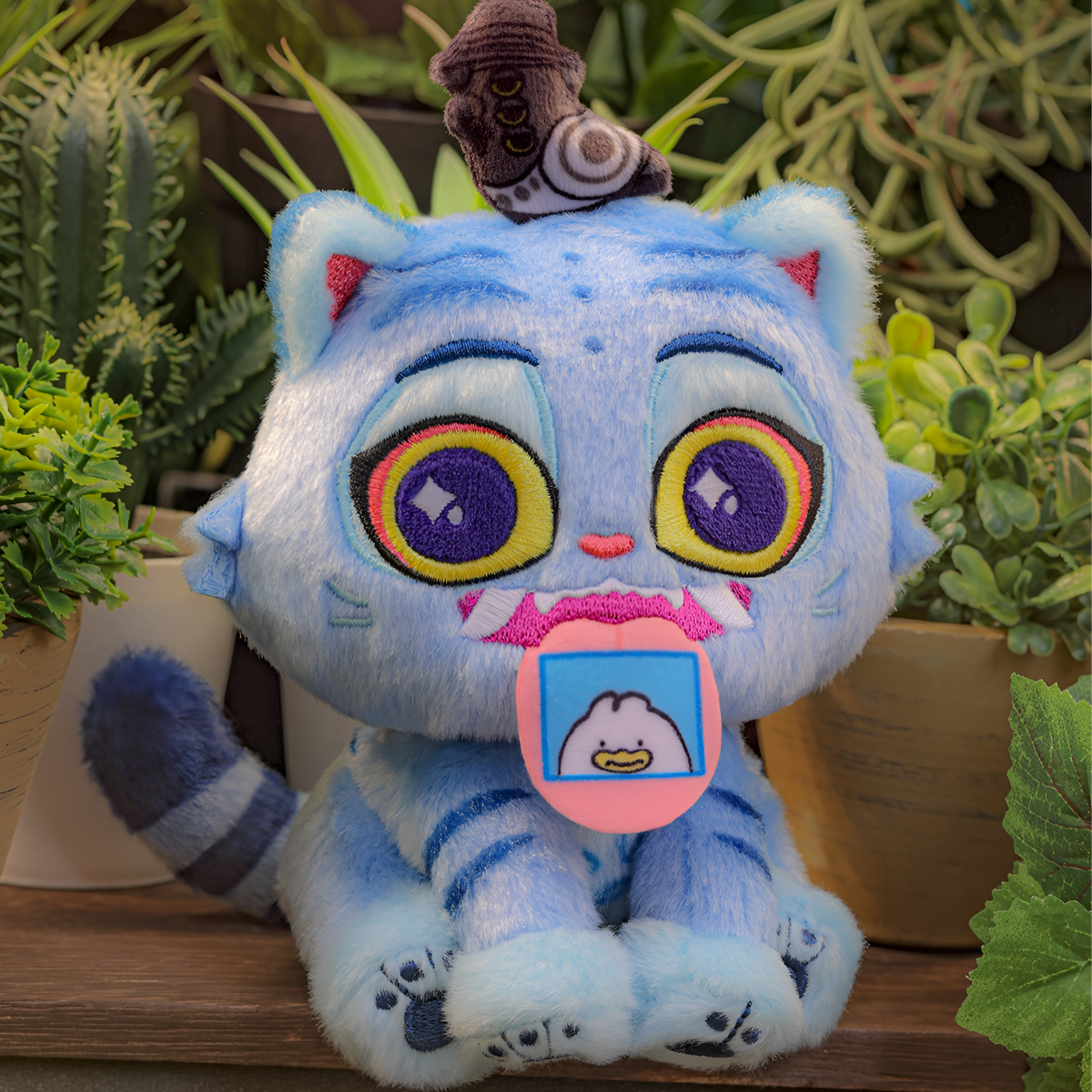 Kpop Demon Hunters Derpy Cosbi Plush Keychain Collection