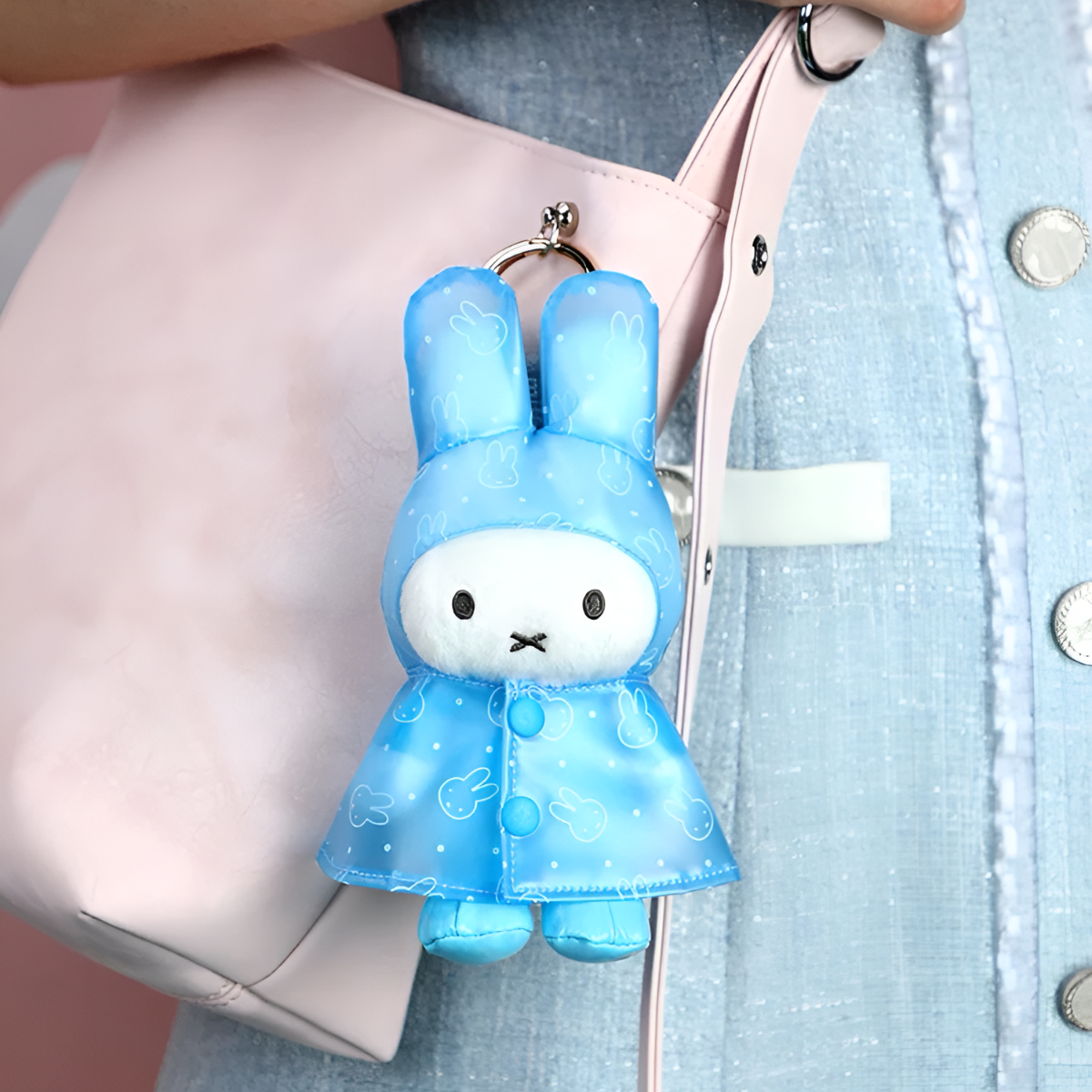 Miffy Raincoat Series Plush Pendants Blind Box