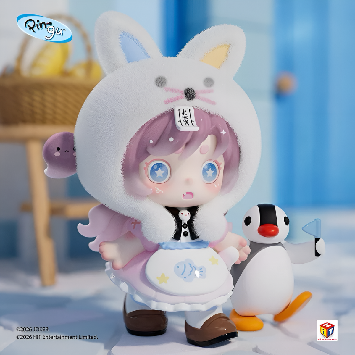 Pingu 45th Anniversary Adventure with Pingu Series Figures Blind Box