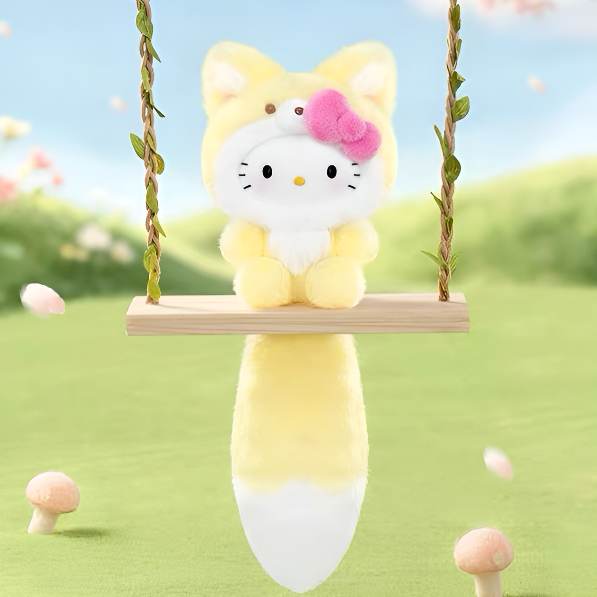 Hello Kitty Healing Forest Series Plush Pendant Blind Box