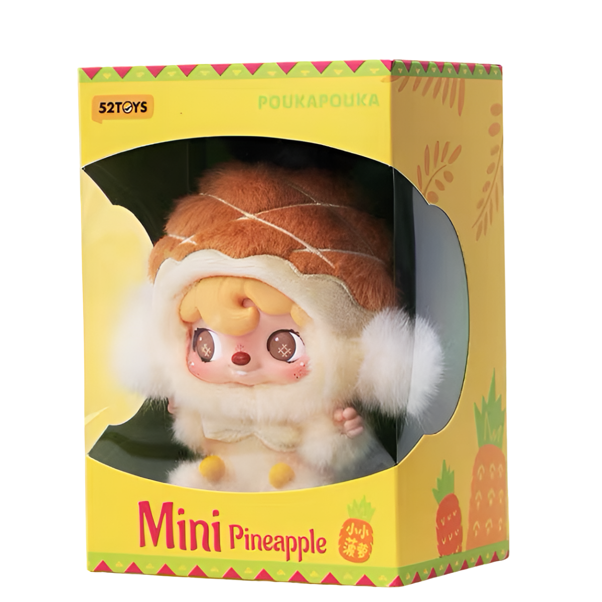 Pouka Pouka Mini Pineapple Series Vinyl Plush Pendant