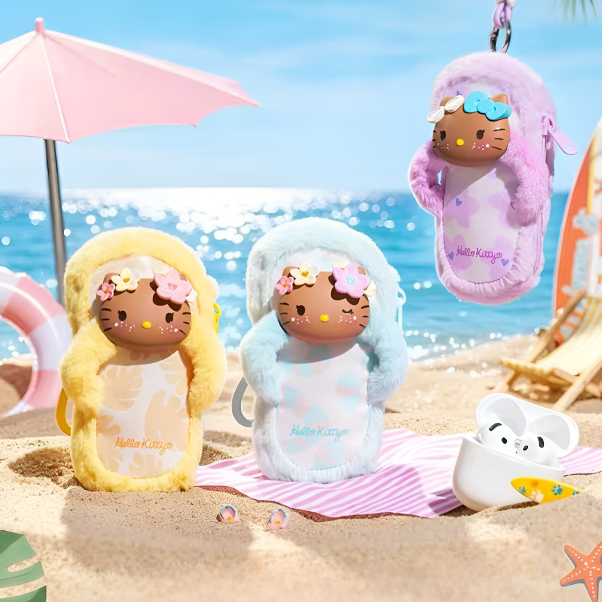 MOETCH × Hello Kitty Beach Day Vinyl Plush