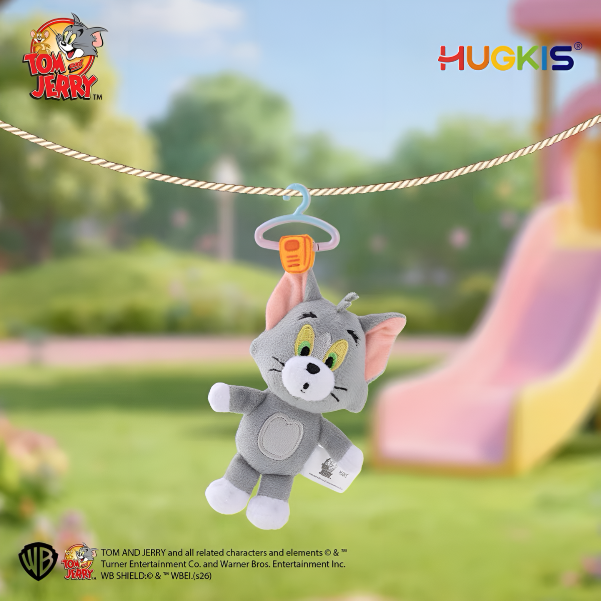 Tom and Jerry Hang up Series Plush Charm