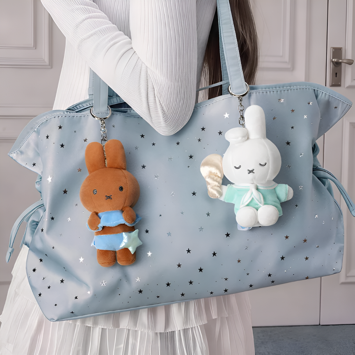 Miffy Blue Vacation Dreamy Island Series Plush Pendant