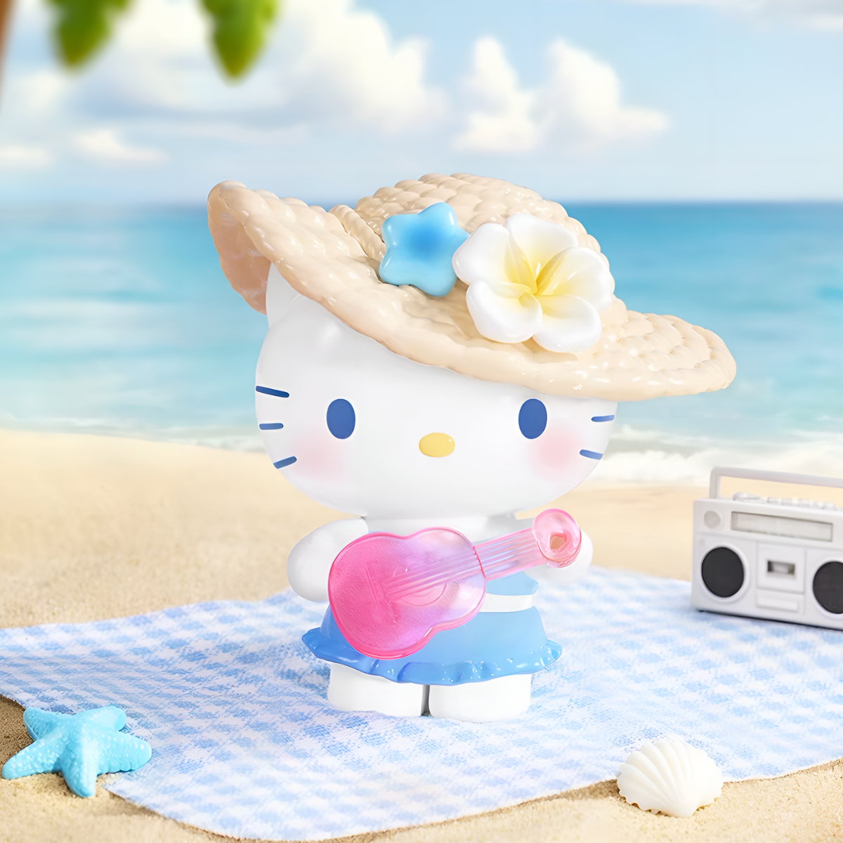 Hello Kitty Summer Beach Series Figures Blind Box