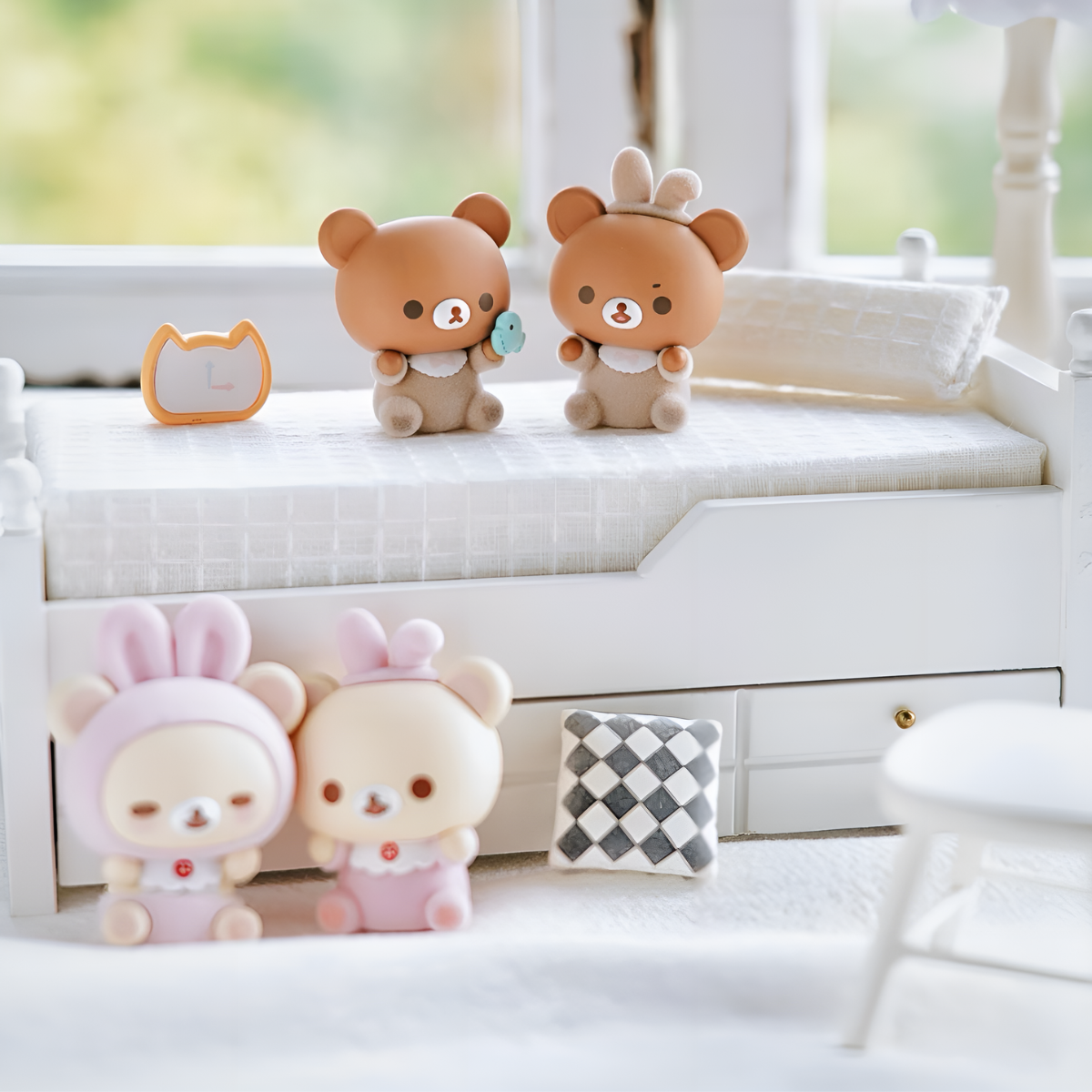 Rilakkuma Minna de Usausababy Series Figures Blind Box