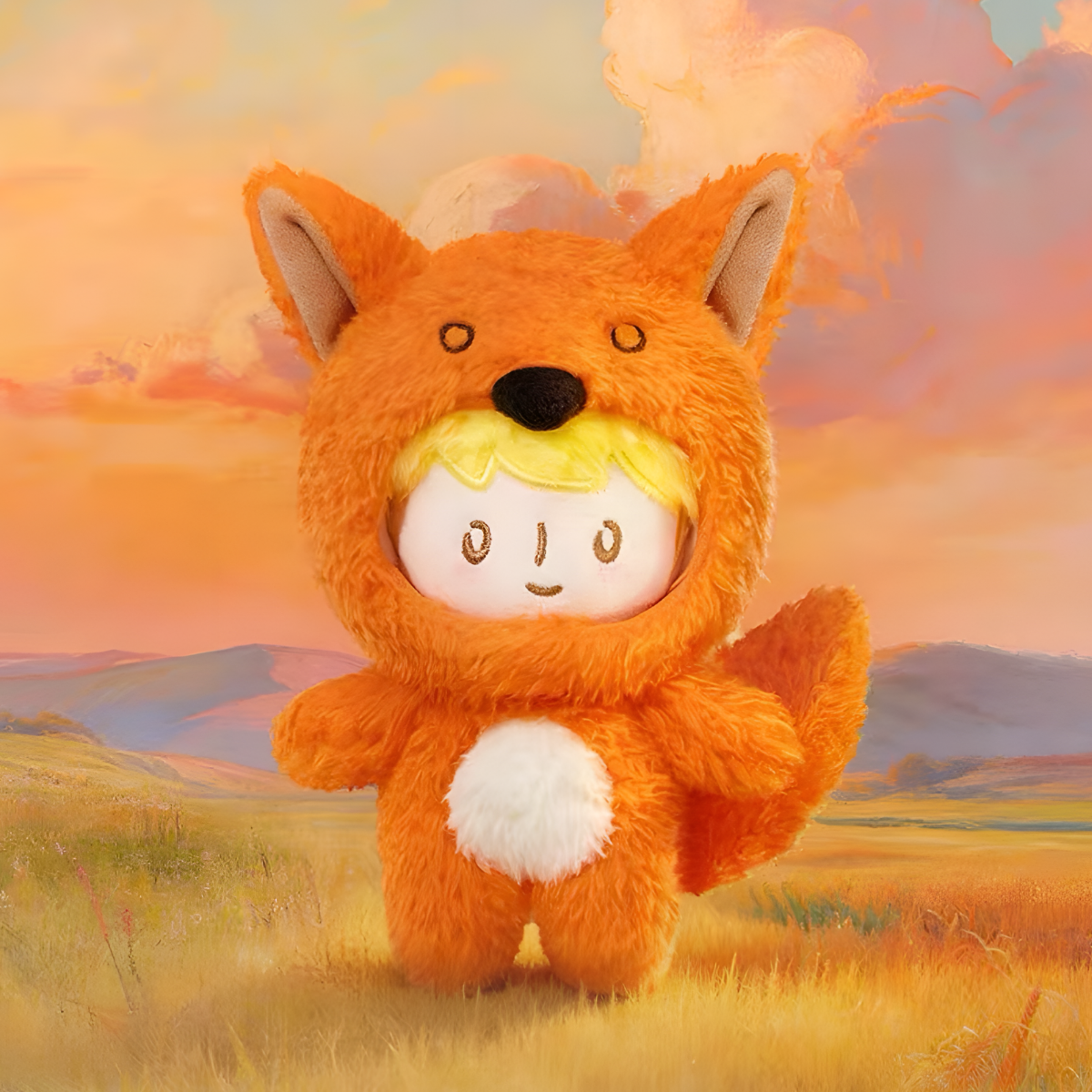 The Little Prince (Le Petit Prince) Interstellar Journey Series Plush Keychain Blind Box