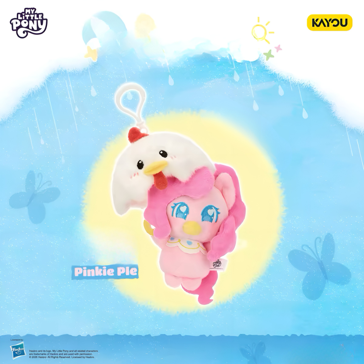 My Little Pony Weather Tales Series Umbrella Edition Plush Keychain Blind Box
