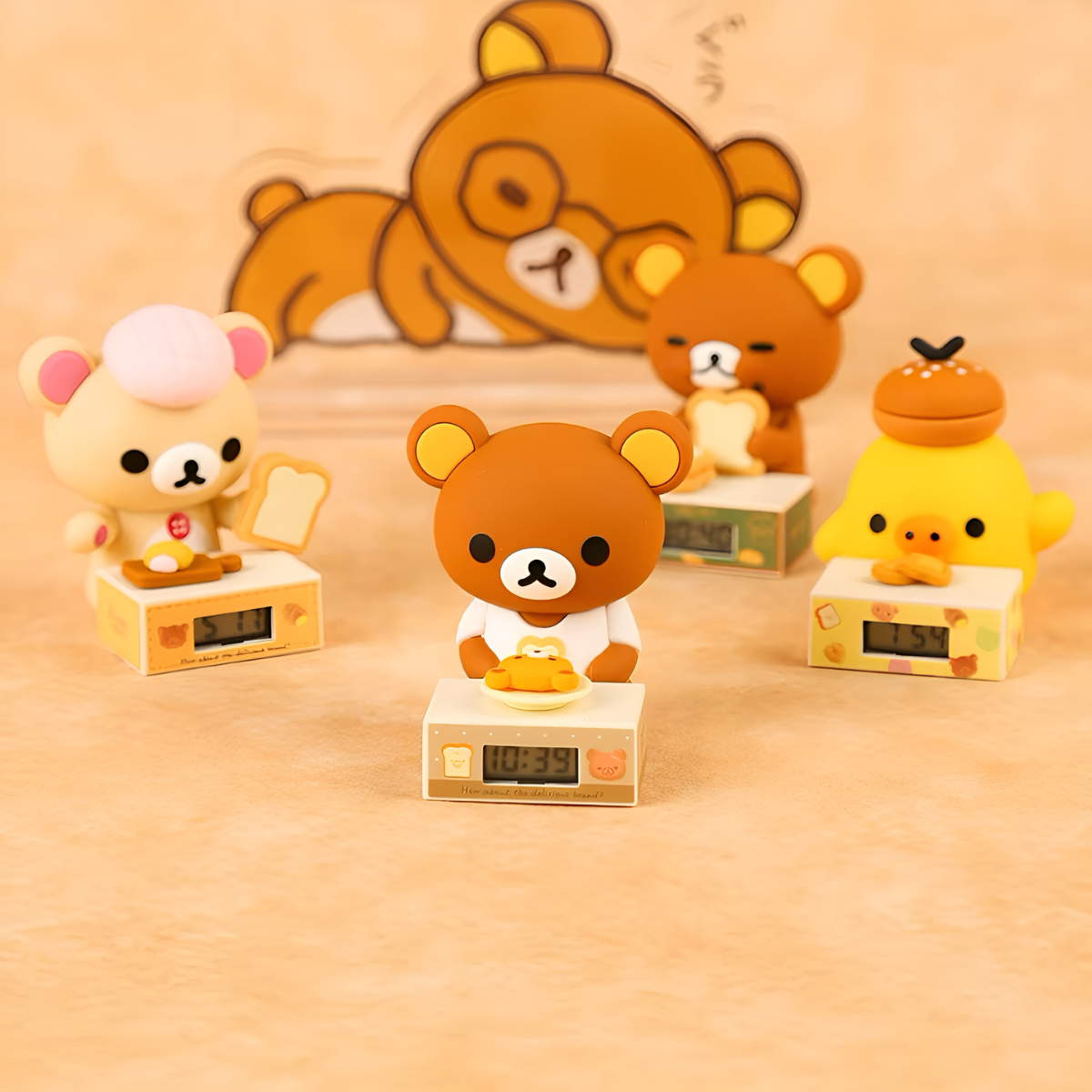 Rilakkuma Bakery Series mini Clock Blind Box