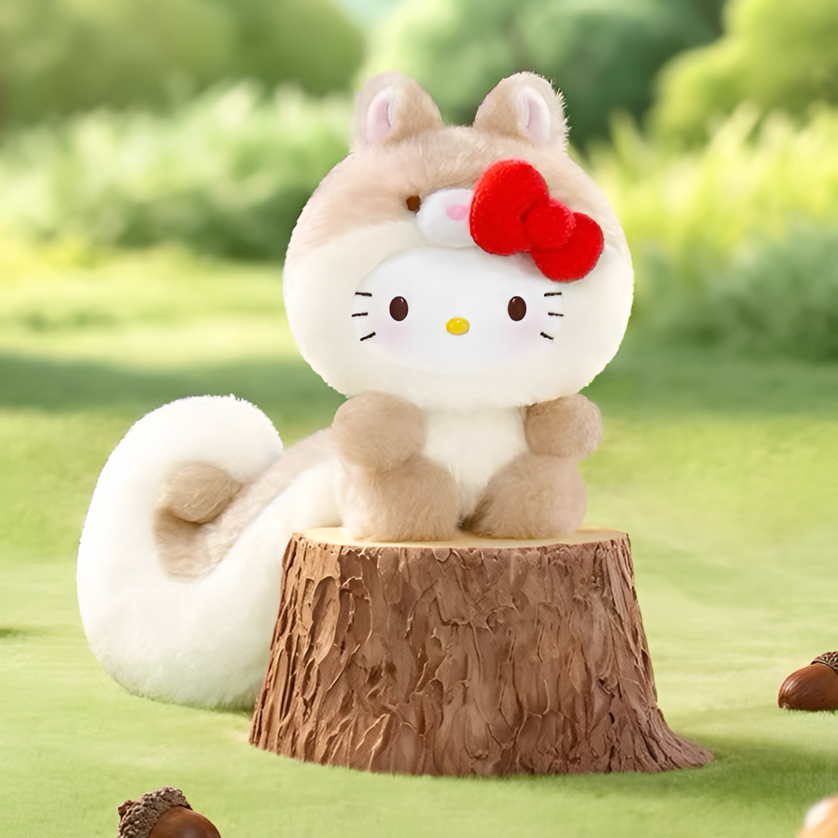 Hello Kitty Healing Forest Series Plush Pendant Blind Box