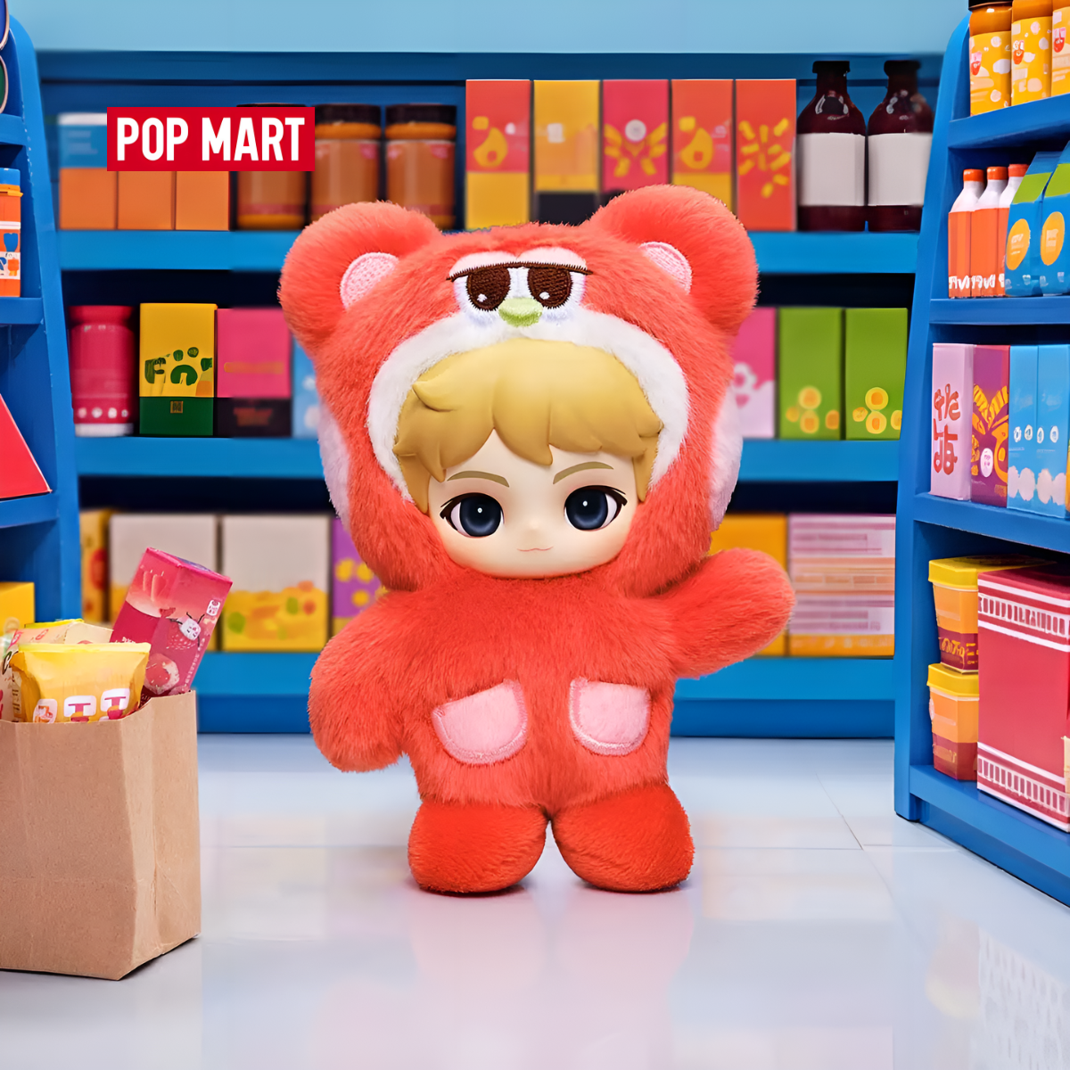 RIIZE Fluffy Club Series Vinyl Plush Doll Pendant