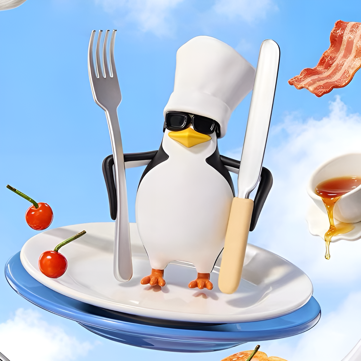 William Tell Penguin Series Figures Blind Box