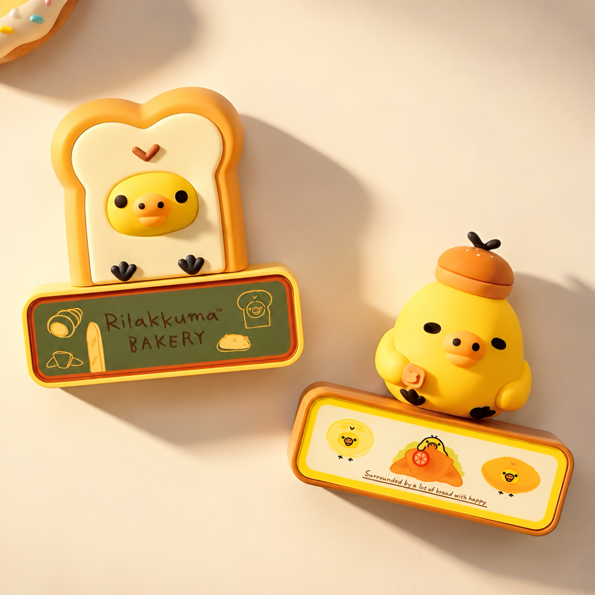 Rilakkuma Bread Series Night Light Fridge Magnet Blind Box