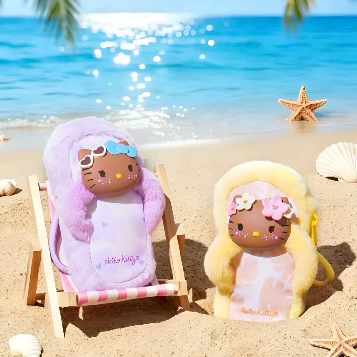 MOETCH × Hello Kitty Beach Day Vinyl Plush